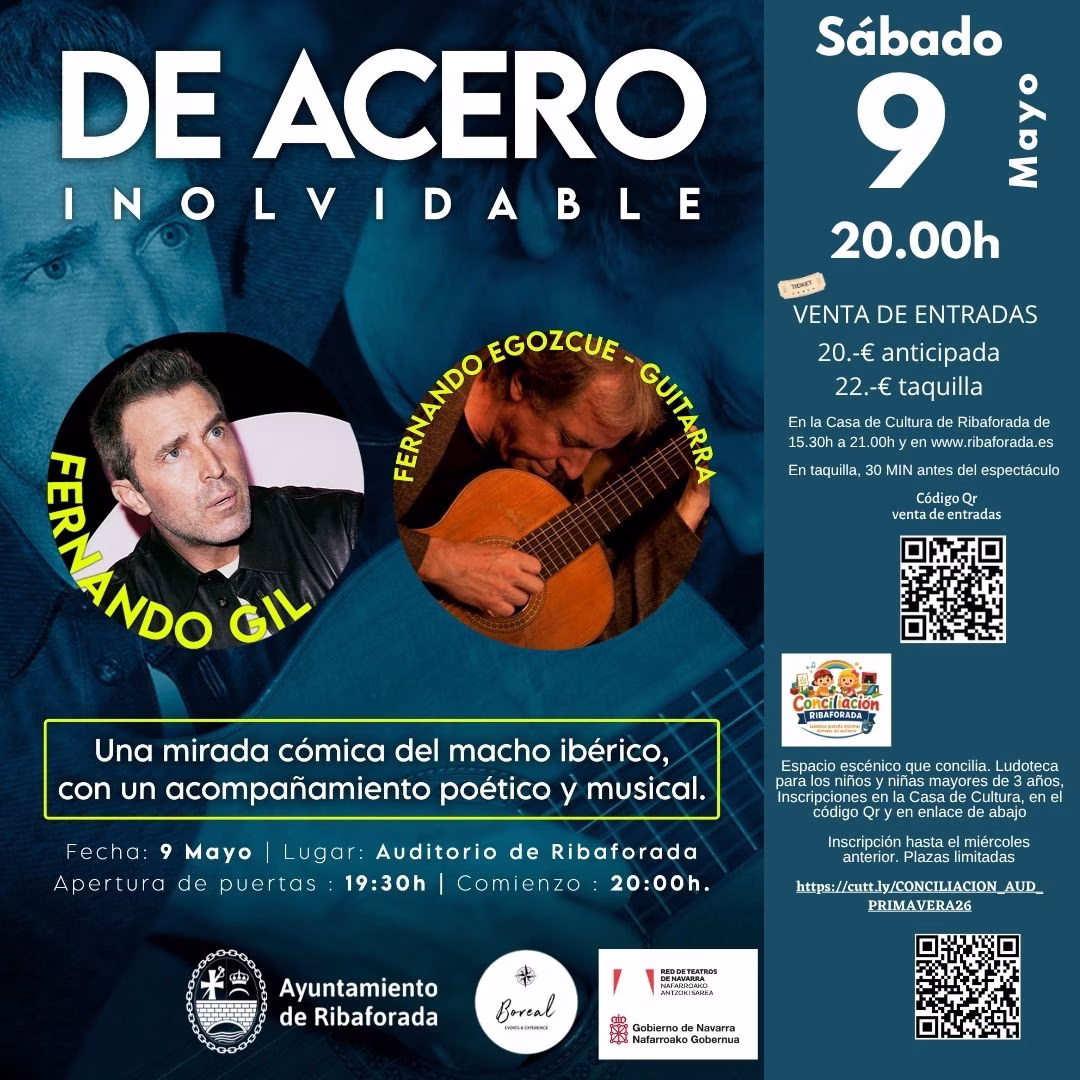 De acero inolvidable en Ribaforada