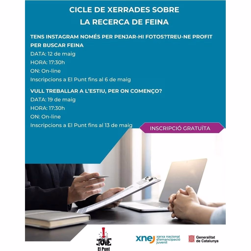 Quiero trabajar en verano, ¿por dónde empiezo? en Aiguafreda