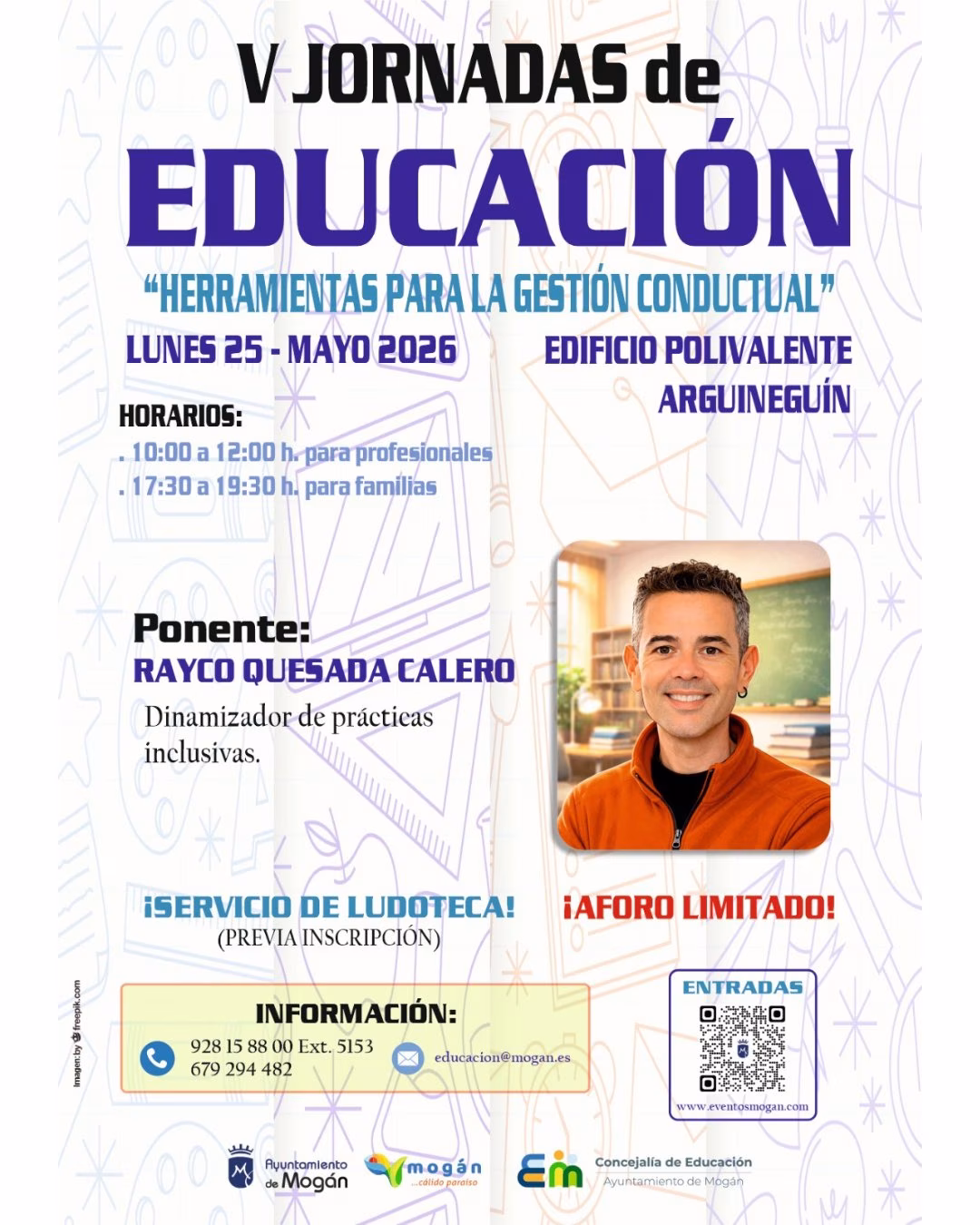 V Jornadas de Educación en Mogán: Herramientas para la gestión conductual en Mogán