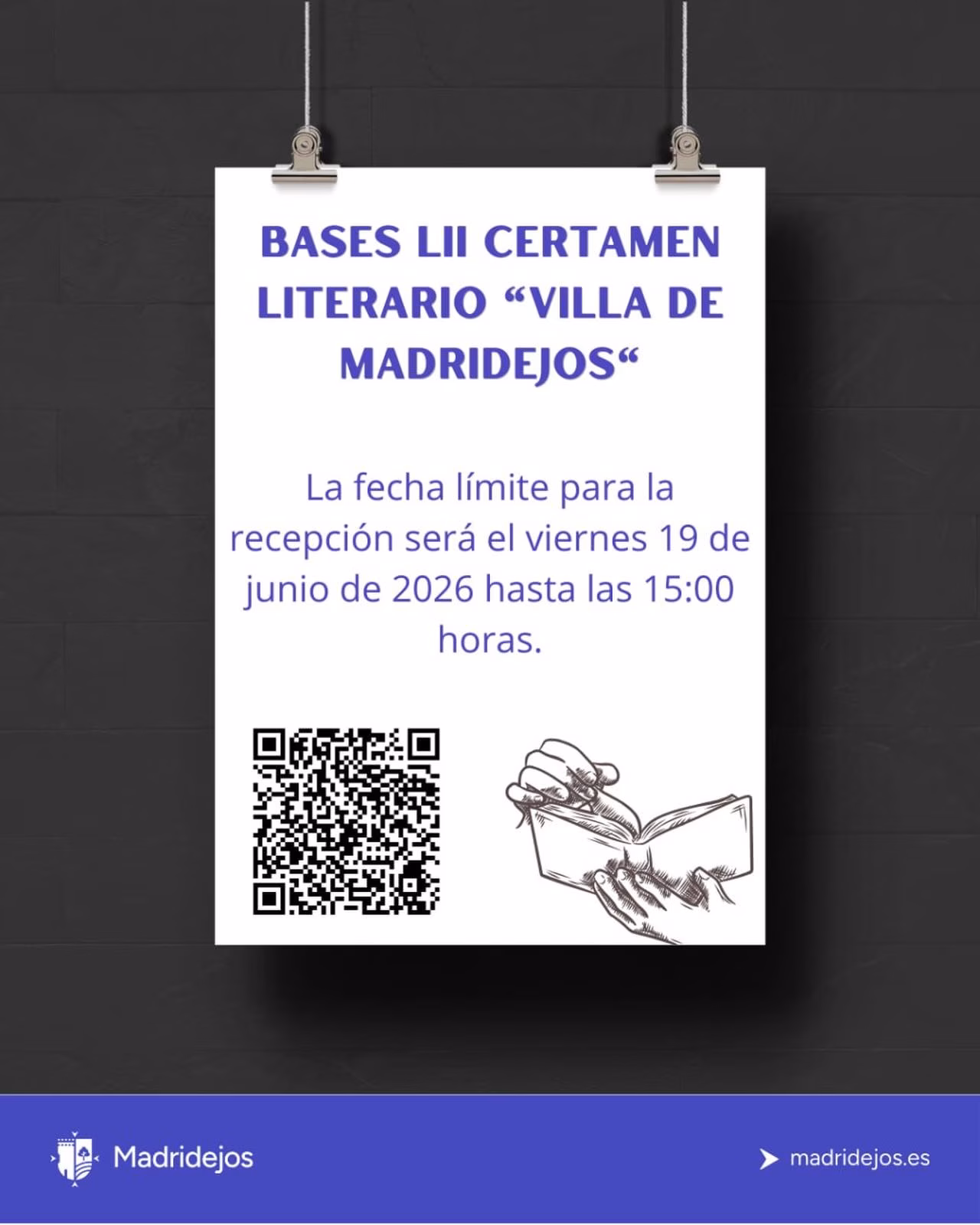 LII Certamen literario «Villa de Madridejos» en Madridejos