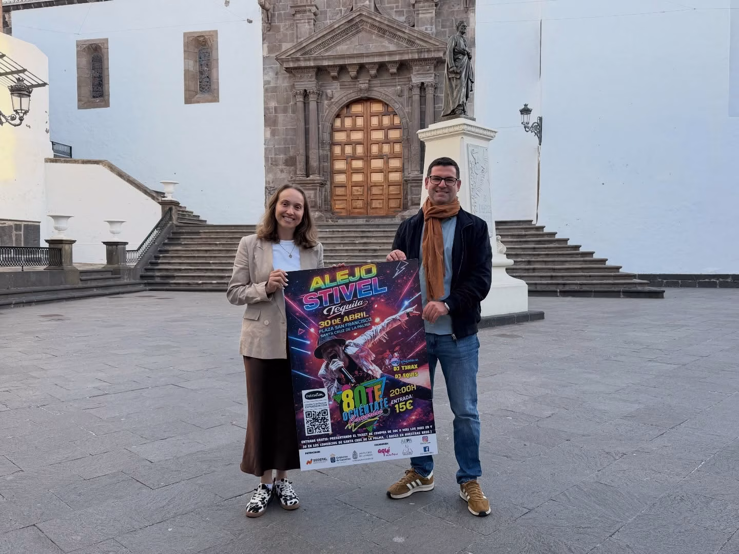 Ochentate Canarias con Alejo Stivel en Santa Cruz de la Palma