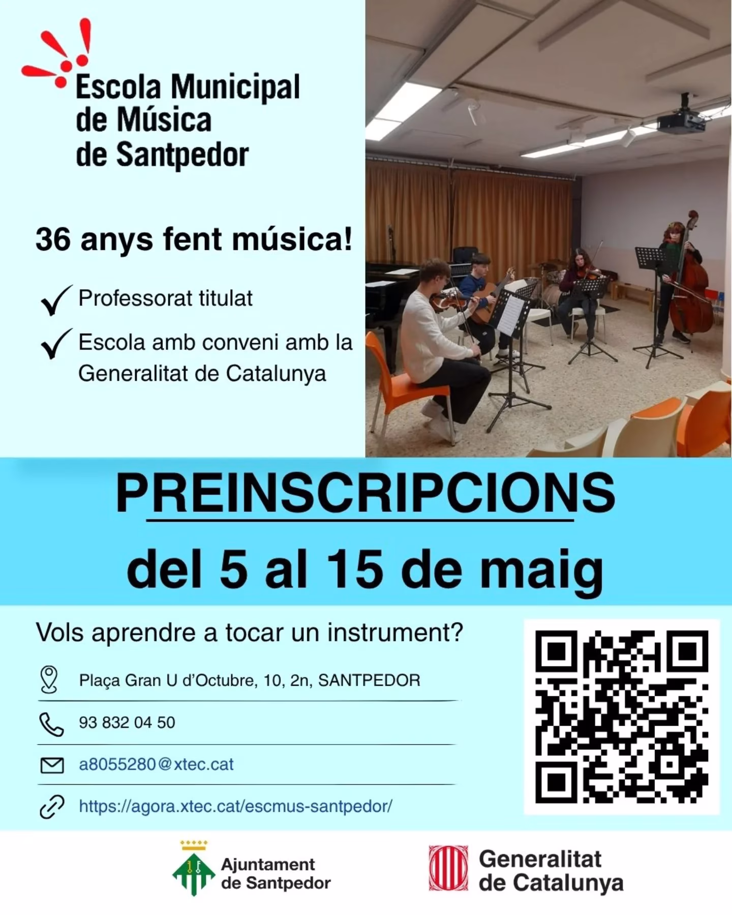 Escola Municipal de Música de Santpedor en Santpedor