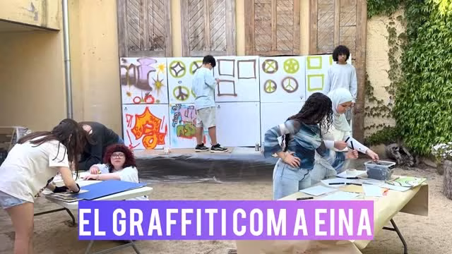 Taller d'Art Urbà en Santa Coloma de Farners