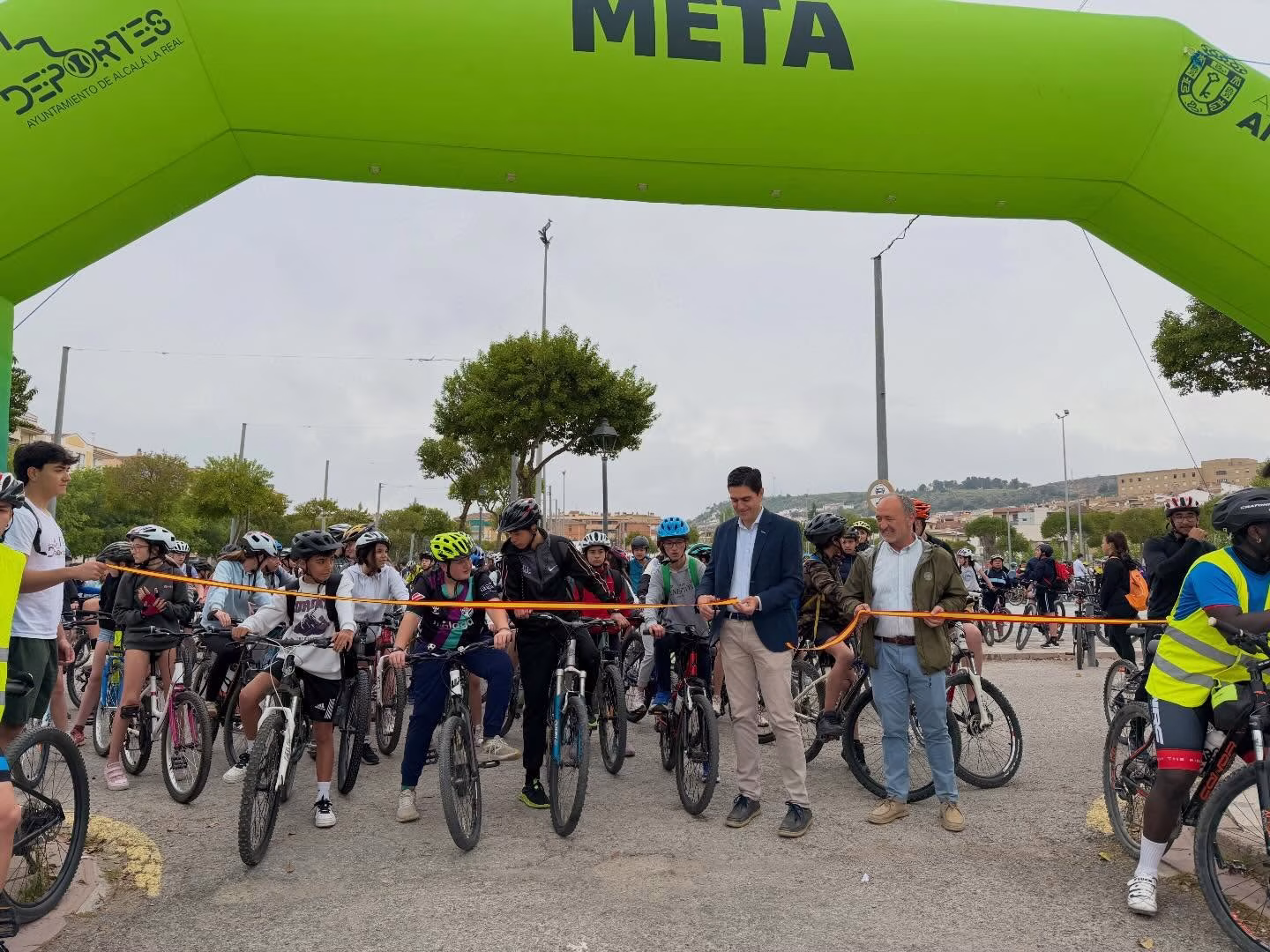 Día de la Bici Escolar en Alcalá la Real