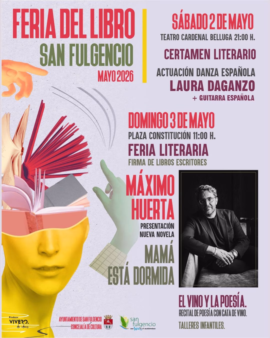 Feria Literaria y actividades del domingo en San Fulgencio