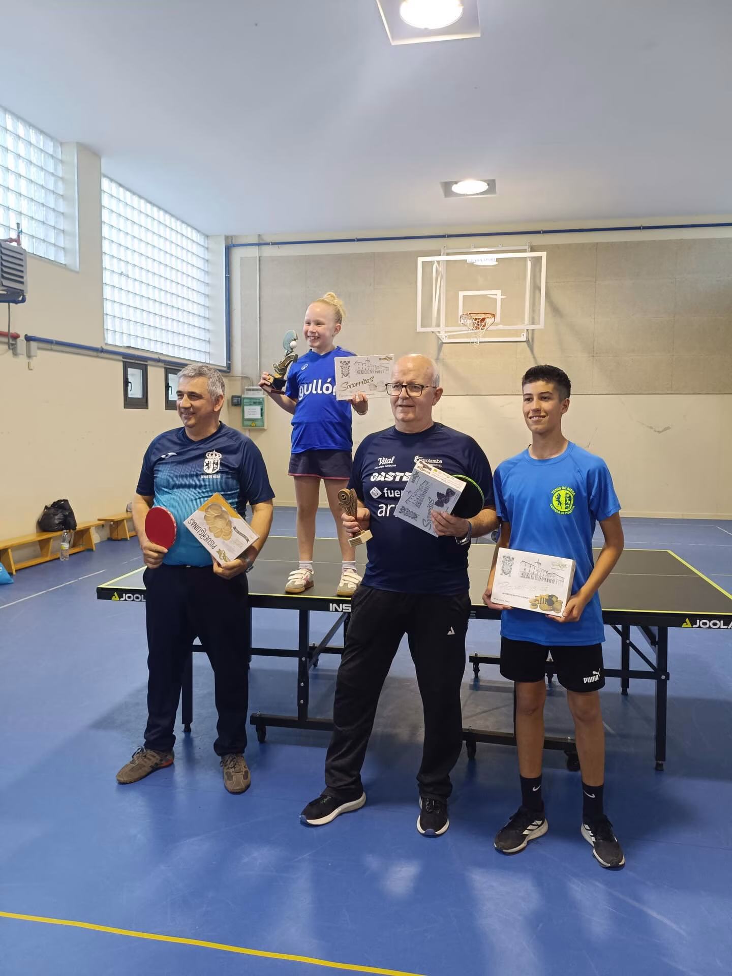 Campeonato de tenis de mesa de Semana Santa en Cervera de Pisuerga