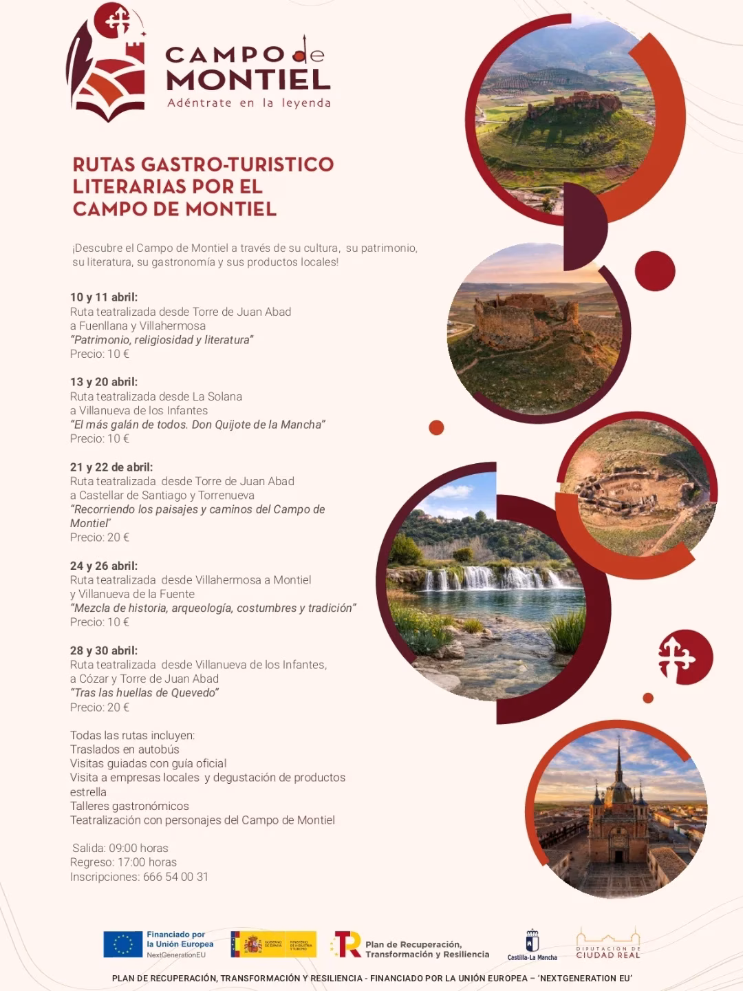 Rutas Gastro-Turístico Literarias por el Campo de Montiel en Cózar