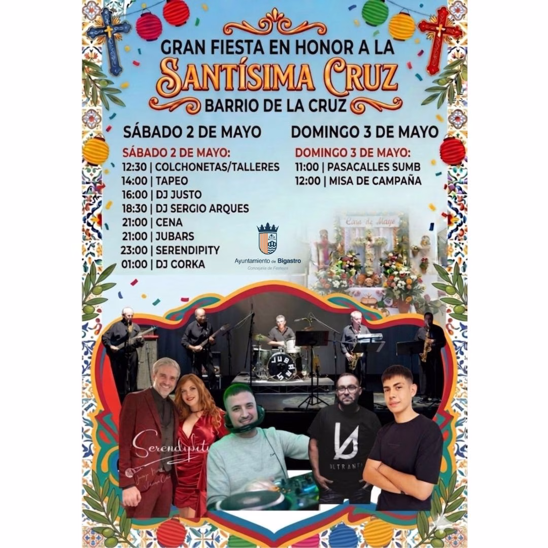 Gran Fiesta en honor a la Santísima Cruz en Bigastro