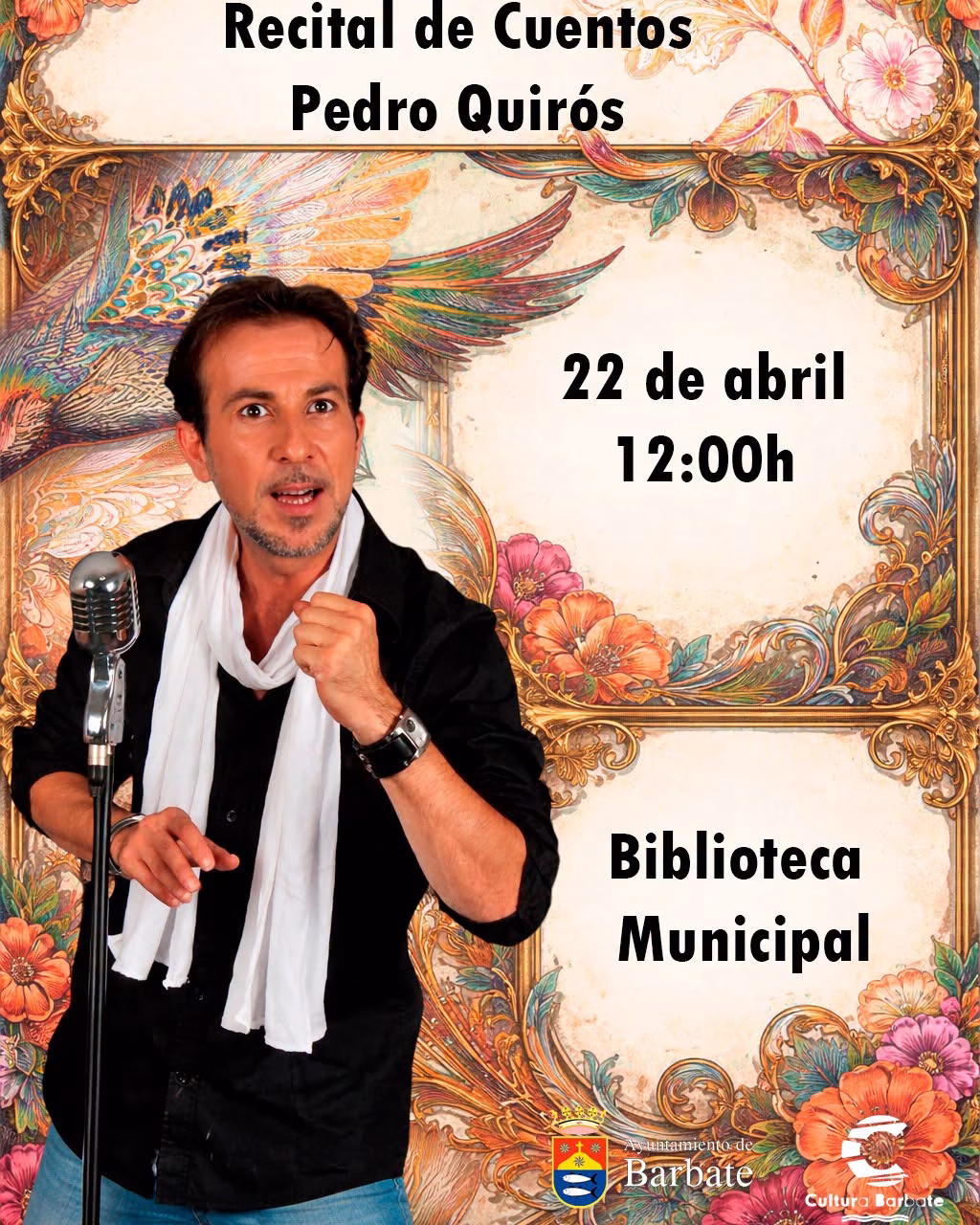 V Edición del Recital de Cuentos Pedro Quirós en Barbate