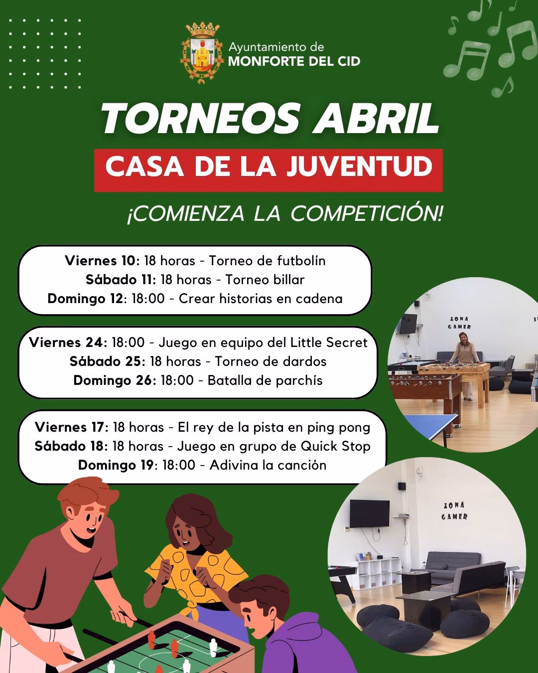 Batalla de parchís en Monforte del Cid