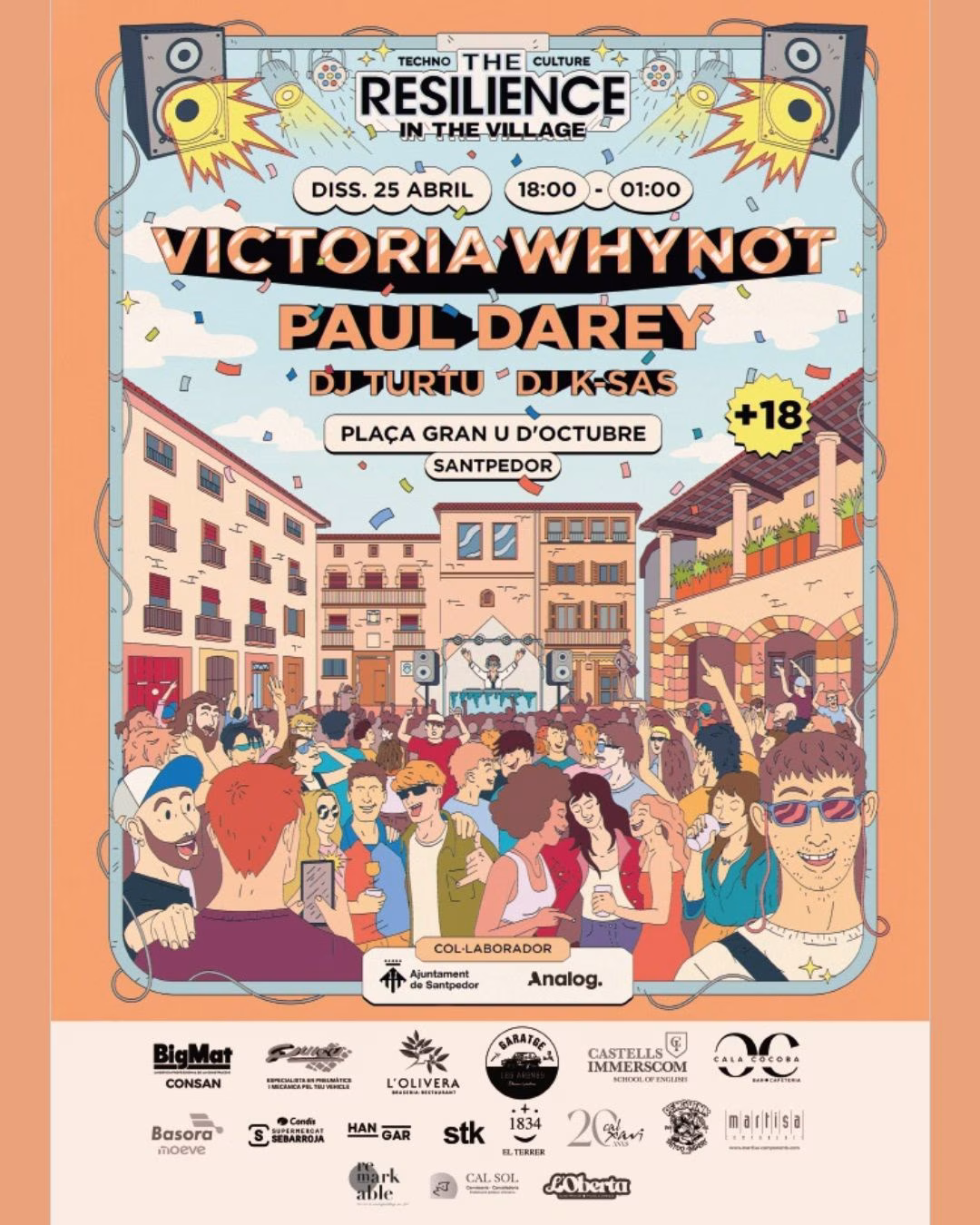 Resilience in the Village en Santpedor