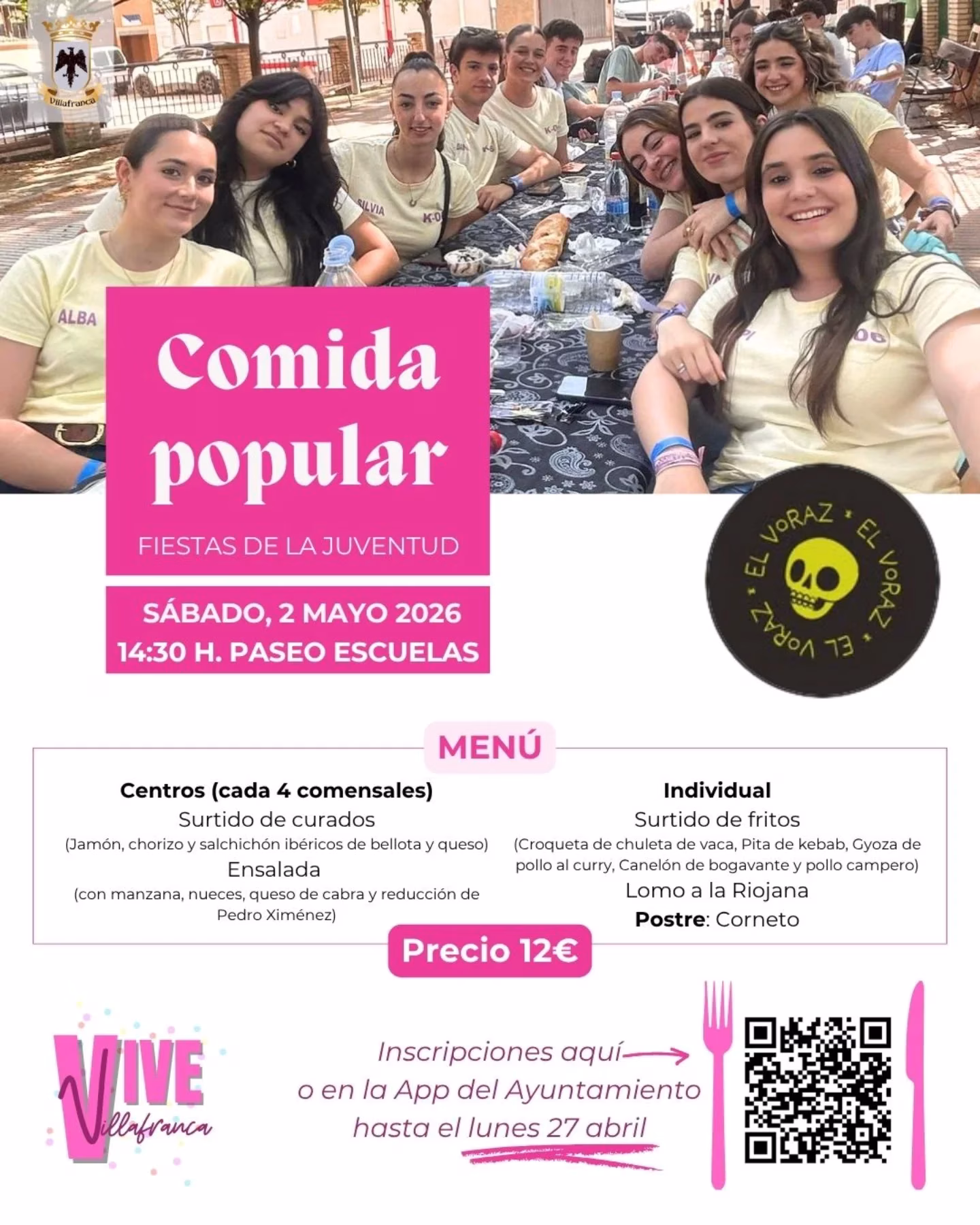 Comida Popular en Villafranca