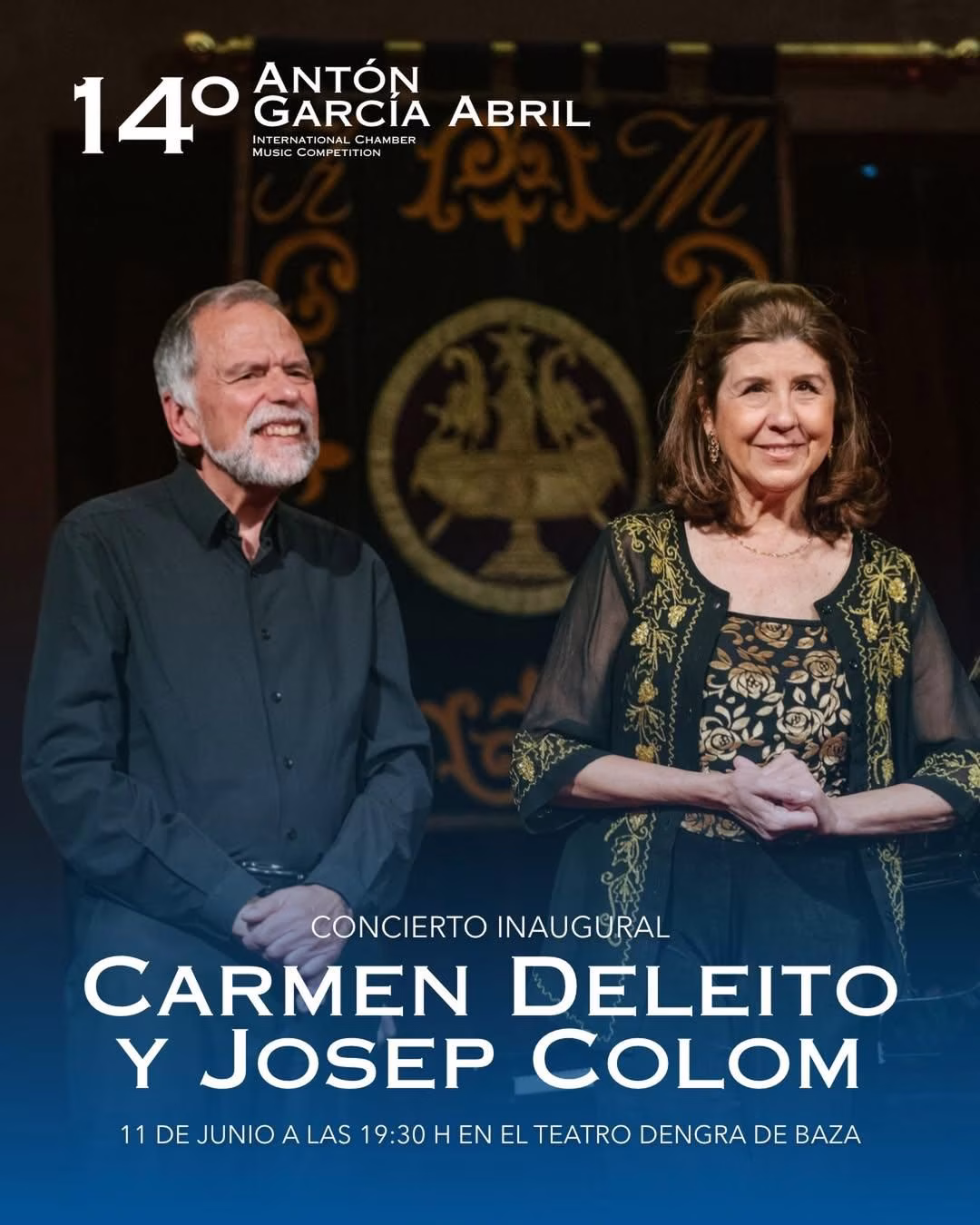 Concierto Inaugural Carmen Deleito y Josep Colom en Baza