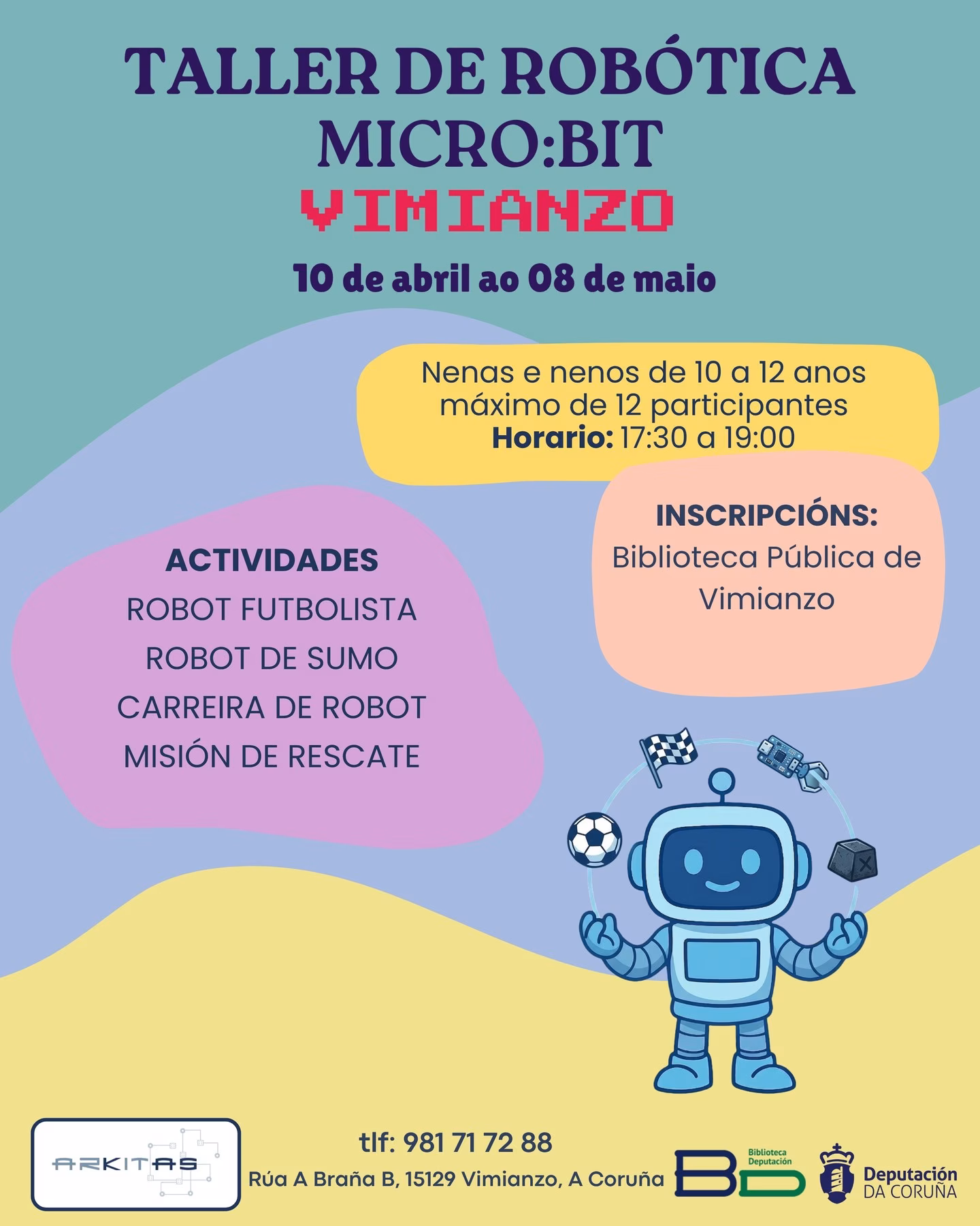 Taller de Robótica con Micro:bit en Vimianzo