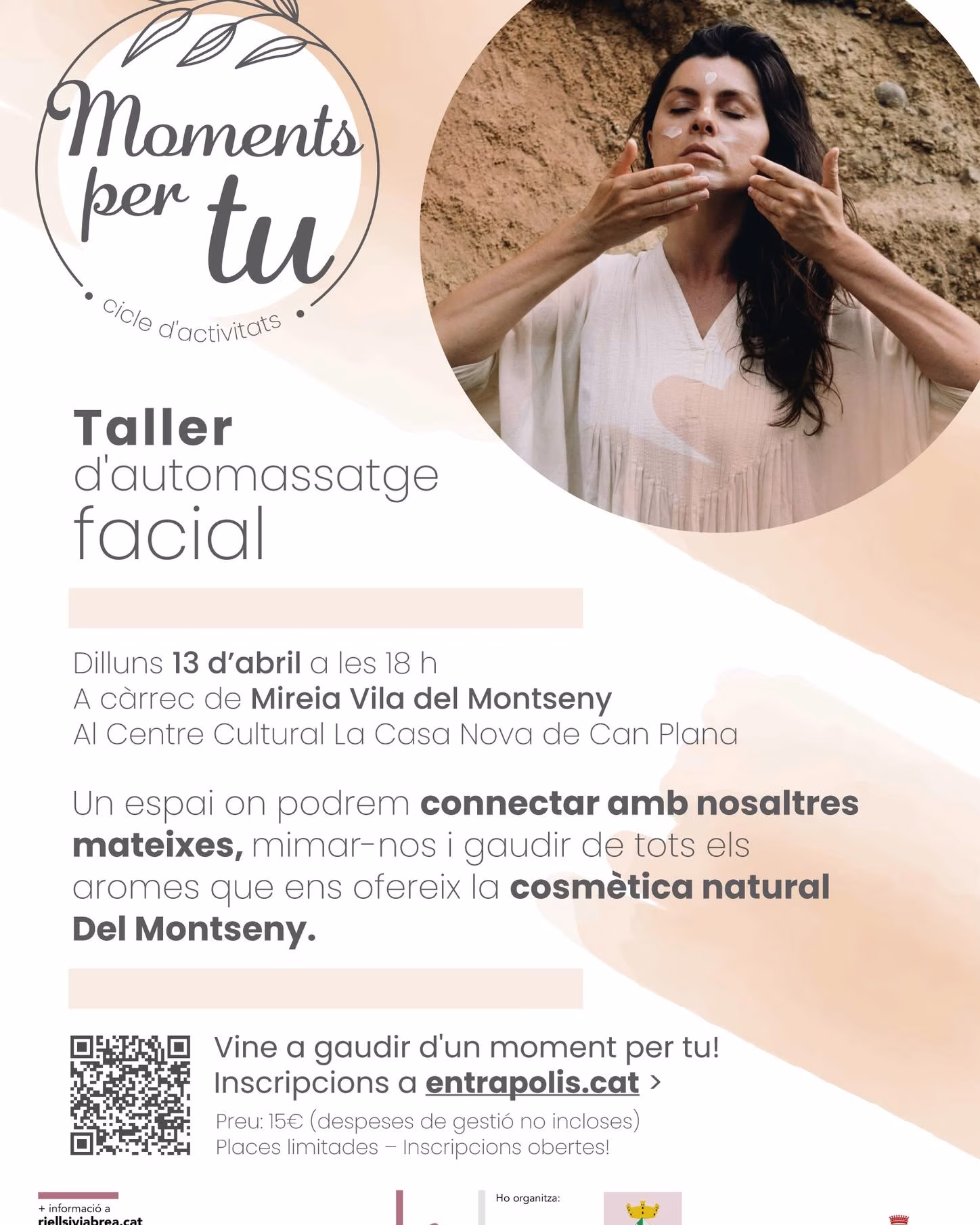 Taller d'automassatge facial en Riells i Viabrea