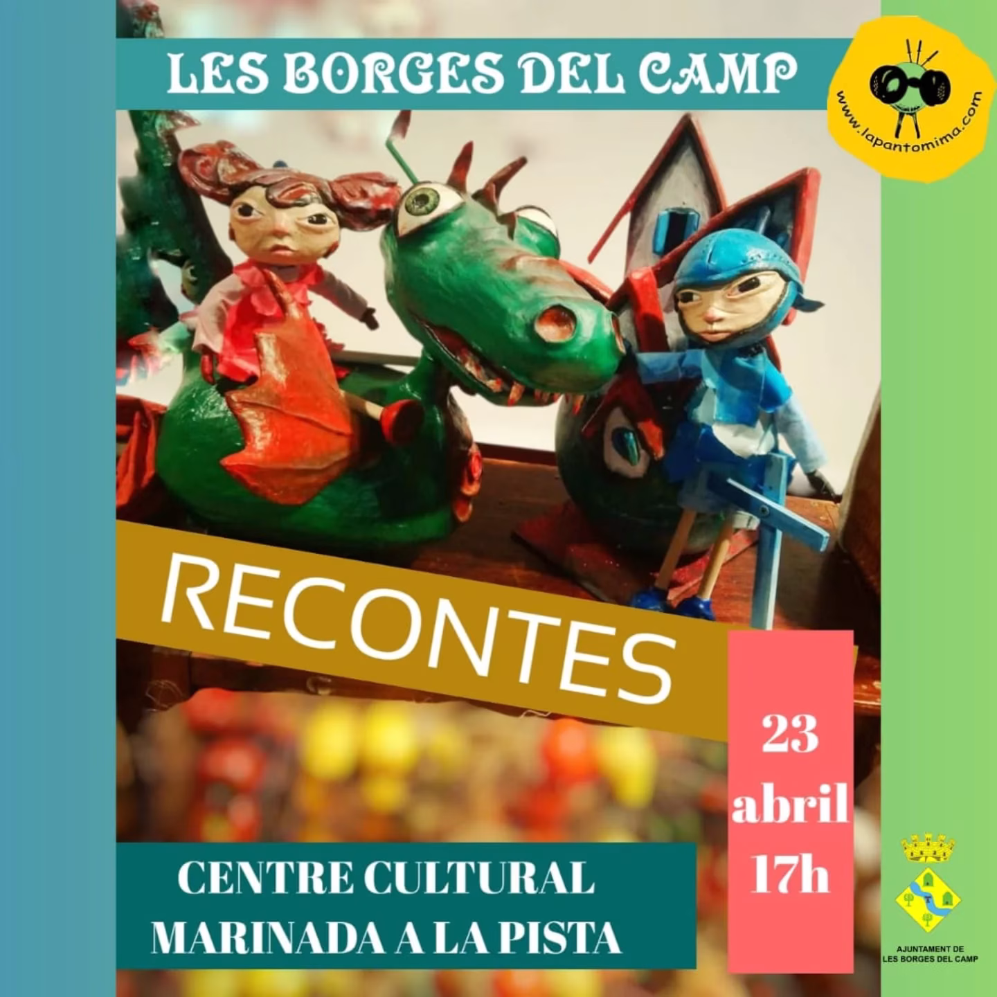 RECONTES: UNA PARADA DE MERCAT on s'expliquen contes en Les Borges del Camp