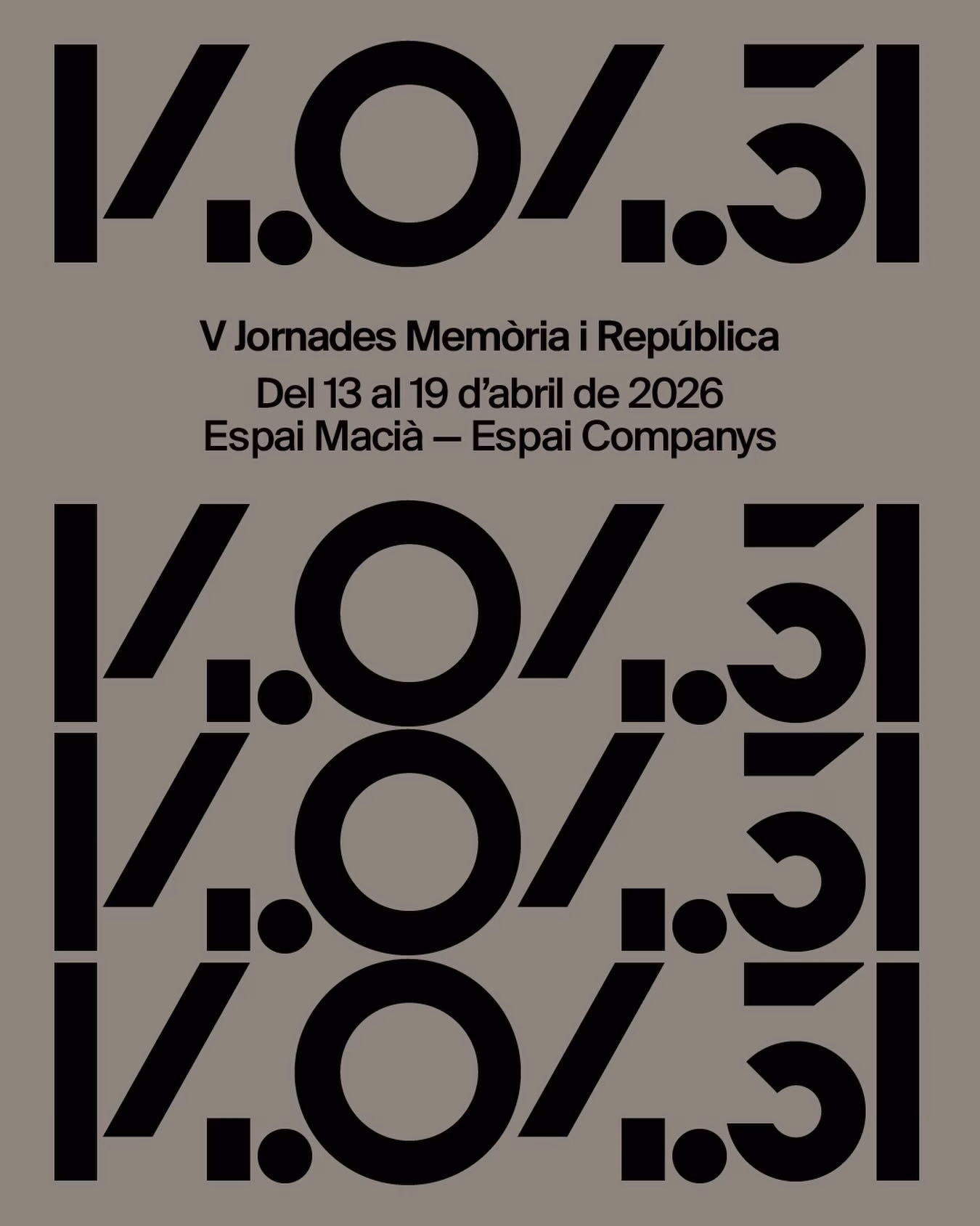 V Jornades Memòria i República en Les Borges Blanques