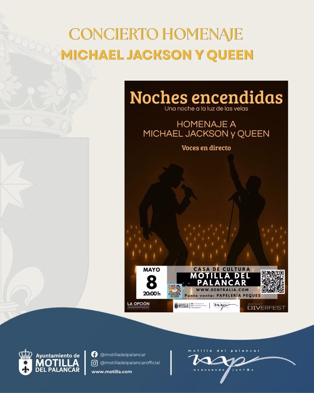 Noches Encendidas: Homenaje a Michael Jackson y Queen en Motilla del Palancar