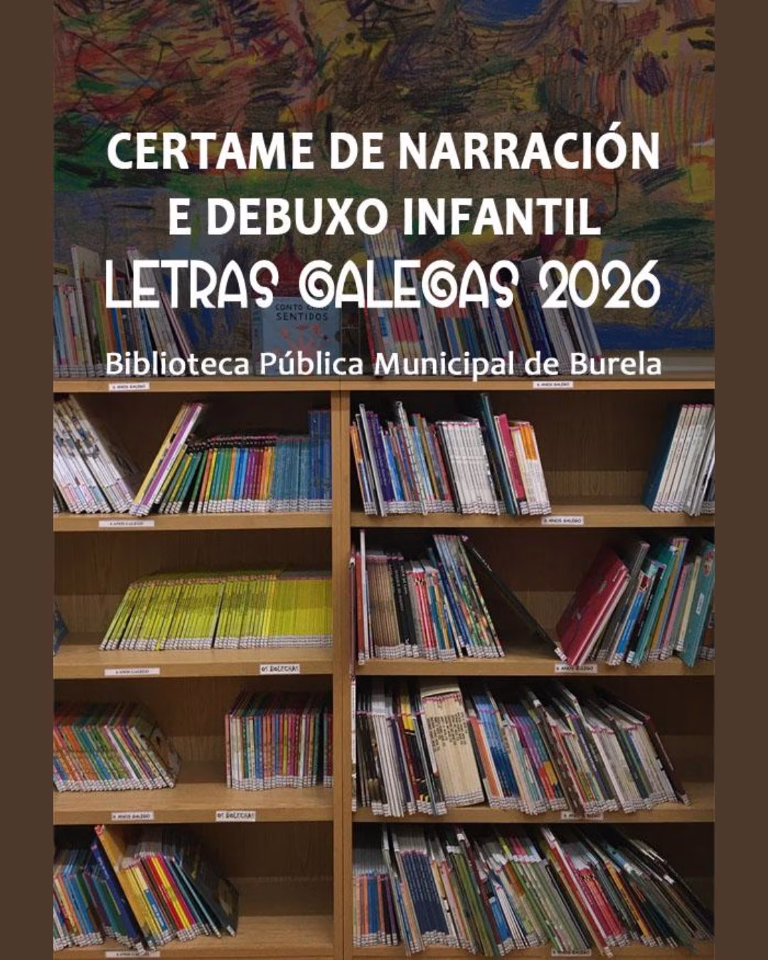 Certame Infantil de Narración e Debuxo Letras Galegas 2026 en Burela