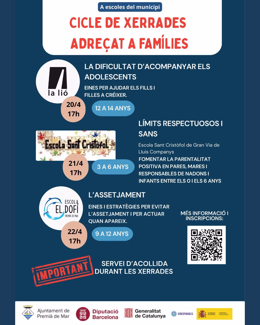 L'assetjament. Eines i estratègies per evitar l'assetjament i per actuar quan apareix. en Premià de Mar