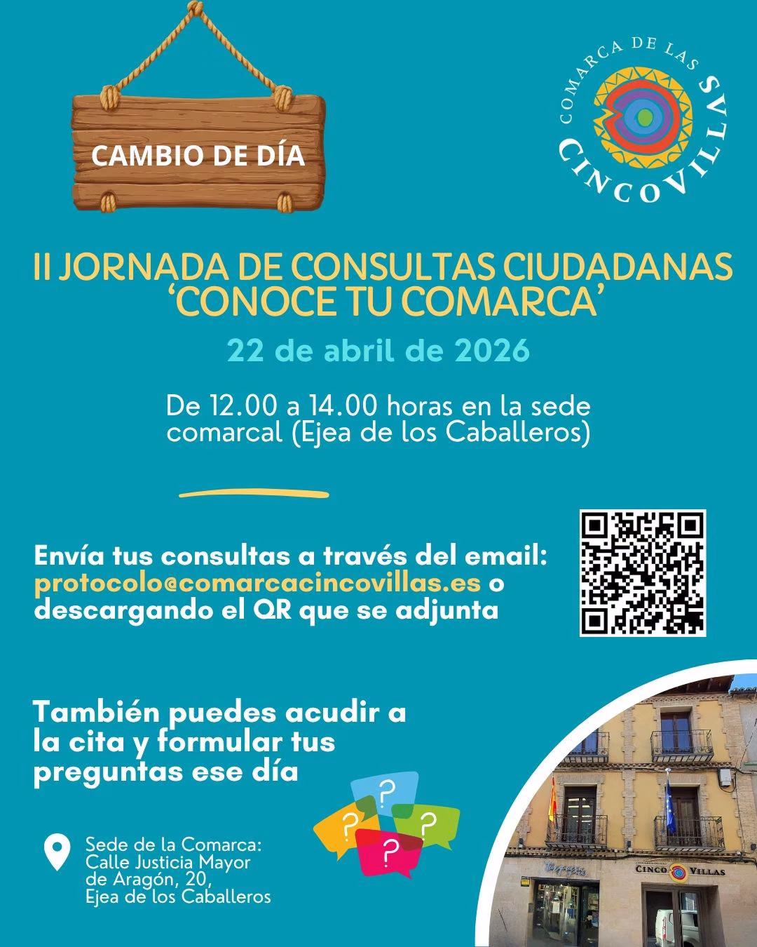 II Jornada de Consultas Ciudadanas ‘Conoce tu Comarca’ en Marracos