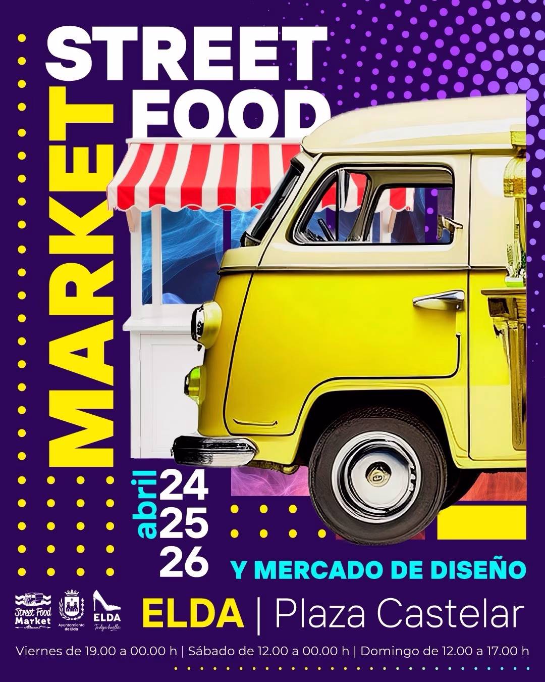 Street Food Market y Mercado de Diseño en Elda