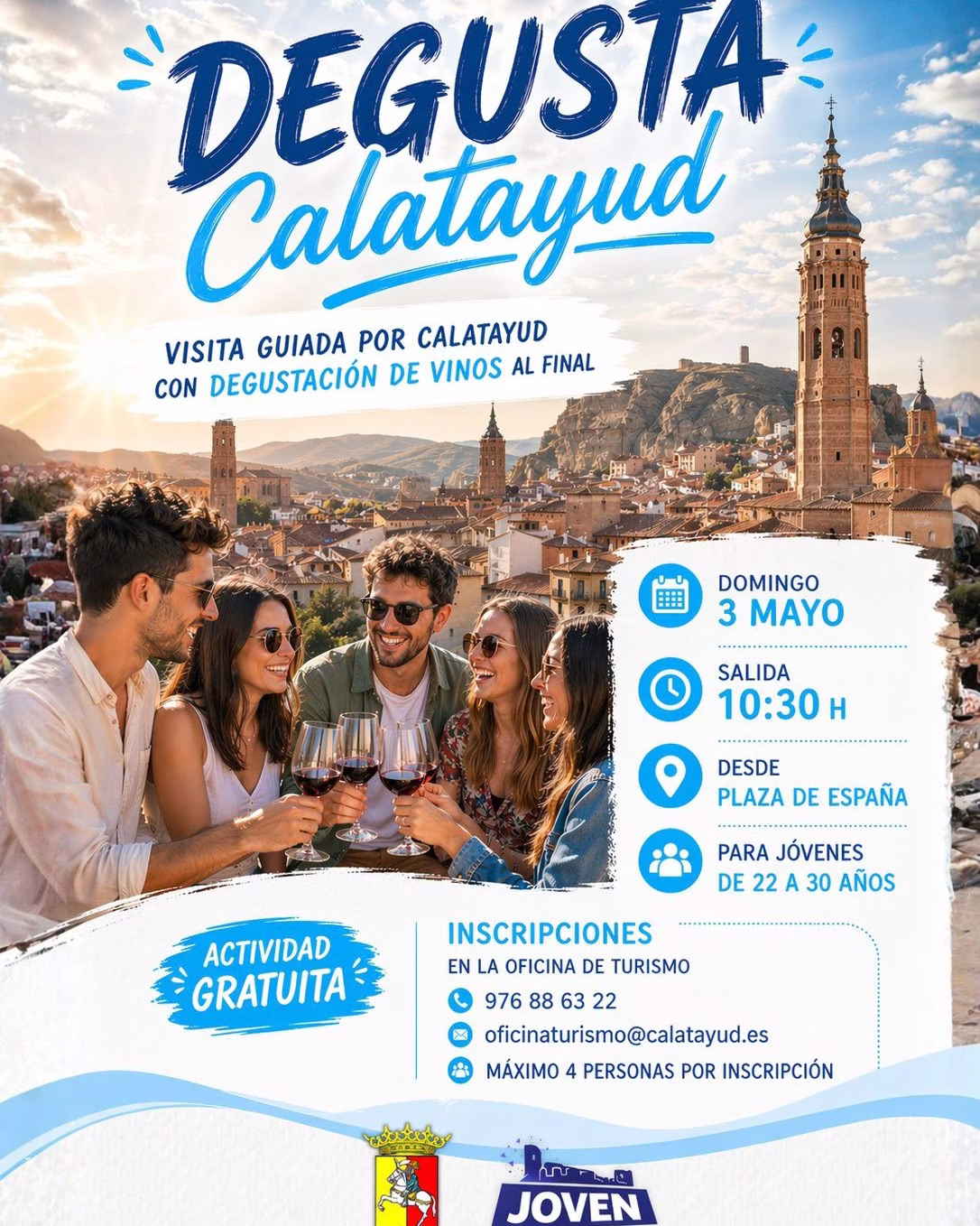Degusta Calatayud: Visita guiada y cata de vinos en Calatayud
