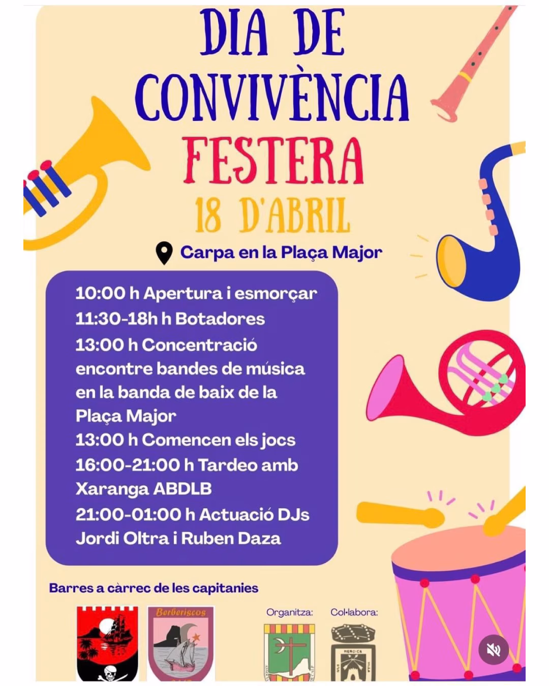 Dia de Convivència Festera en Calp