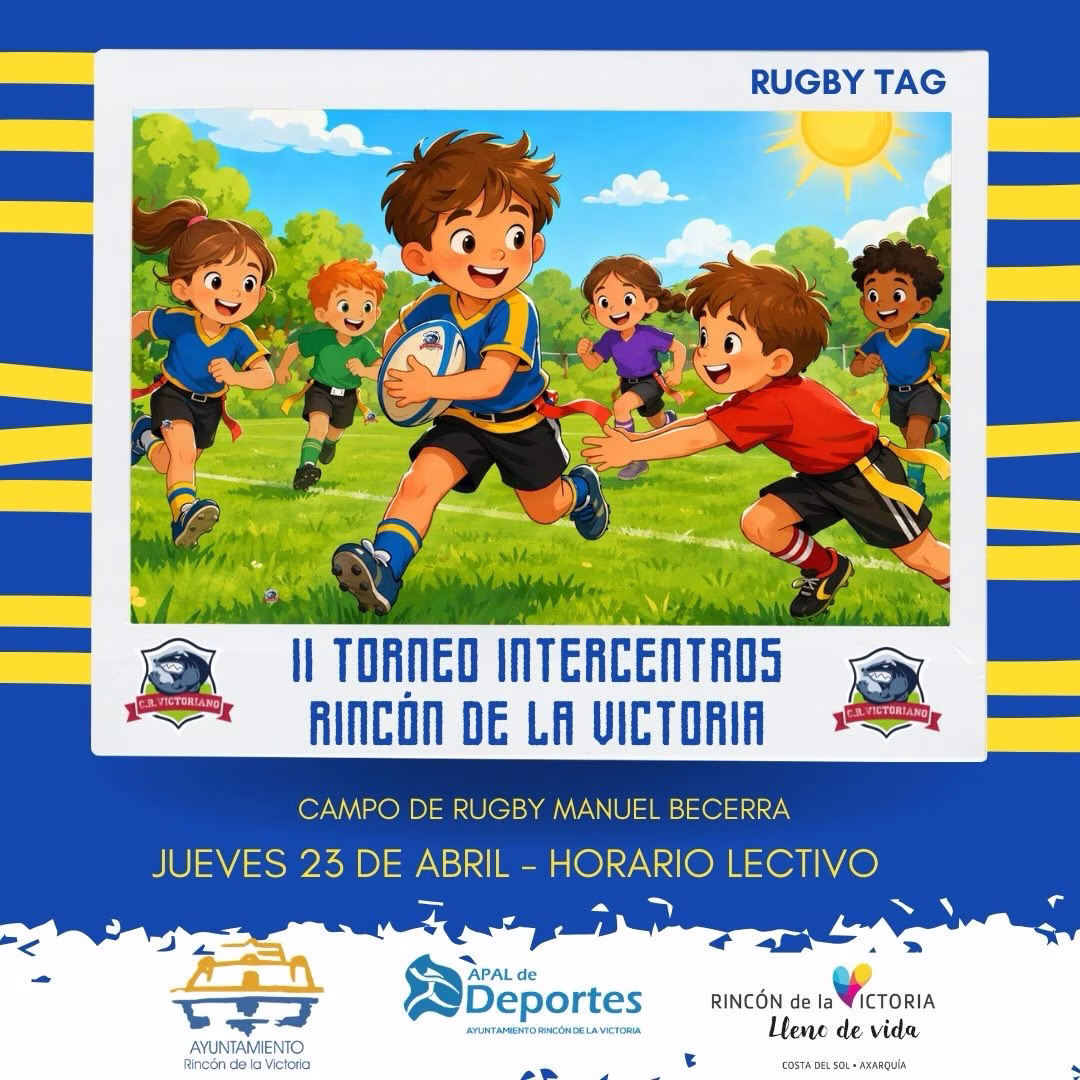 II Torneo Intercentros de Rugby en Rincón de la Victoria en Rincón de la Victoria