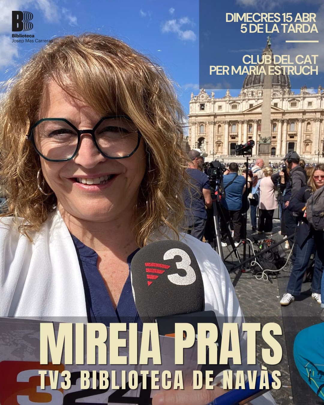 Club del CAT amb Mireia Prats i Riera en Navàs