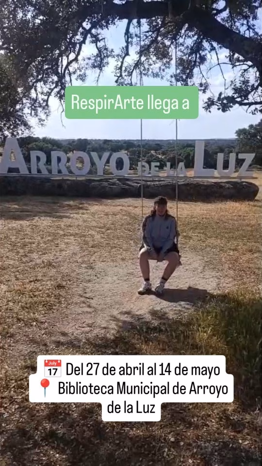 Exposición RespirArte: arte sin filtro en Arroyo de la Luz