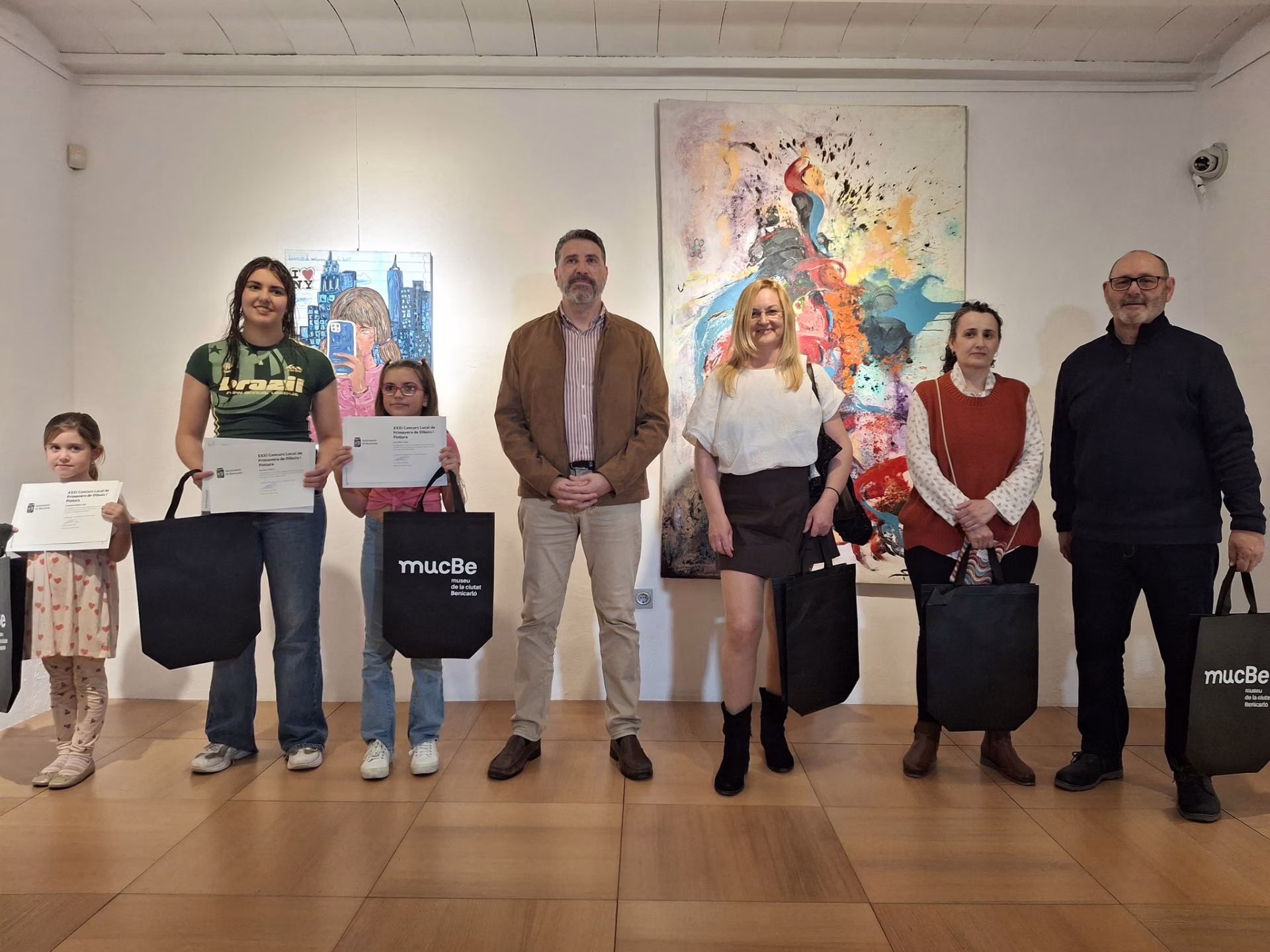 Exposición del Concurso Local de Primavera de Dibujo y Pintura en Benicarló