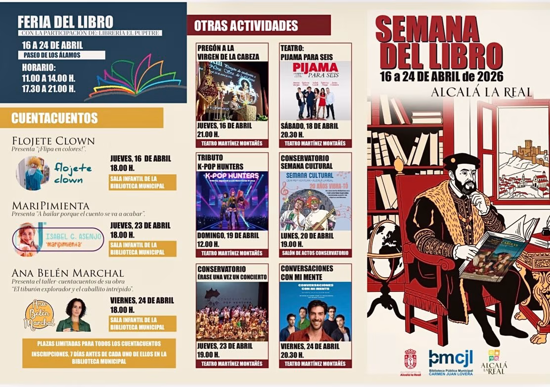 Conversaciones con mi mente en Alcalá la Real