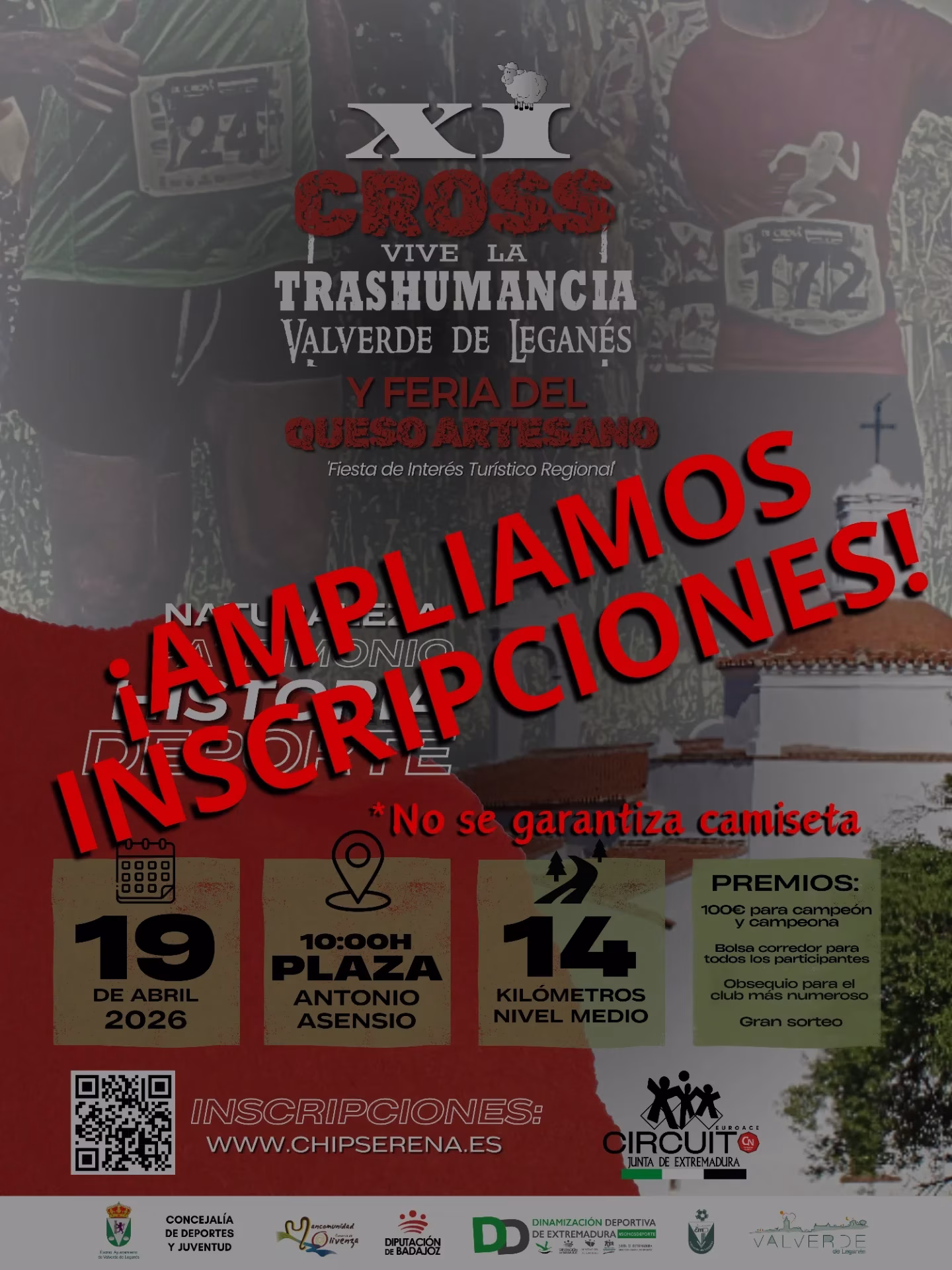 Cross Vive la Trashumancia y Feria del Queso Artesano en Valverde de Leganés