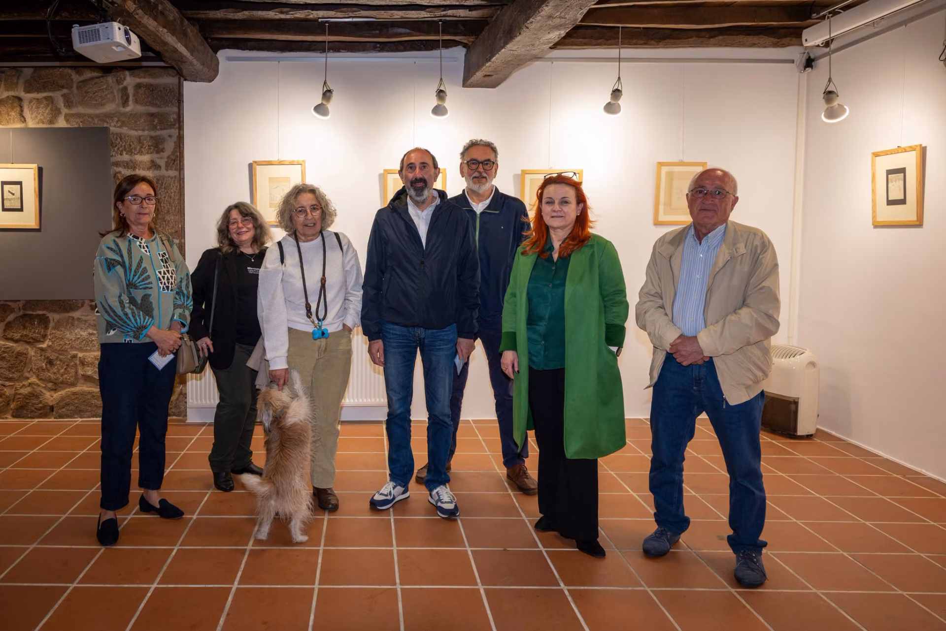 Exposición 'Debuxos de Antón Risco' en Allariz