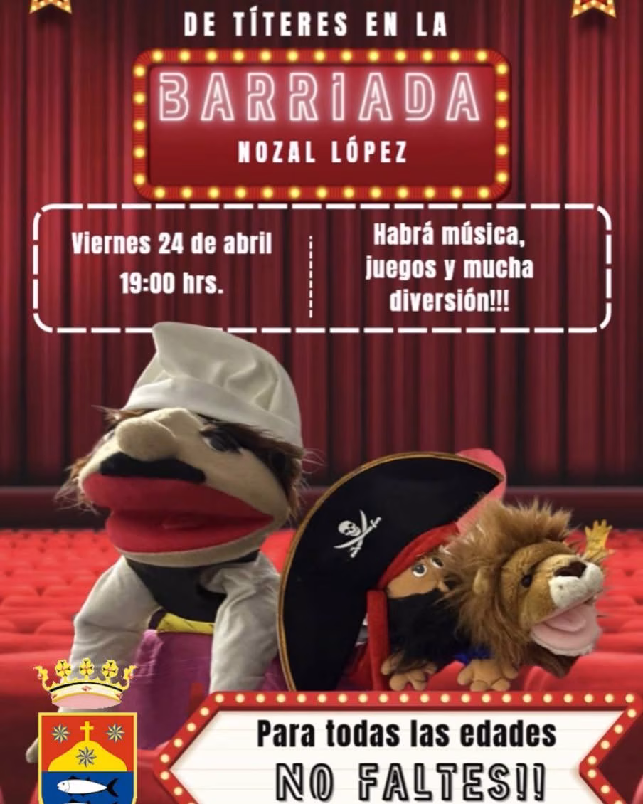 Show de títeres para toda la familia en Barbate