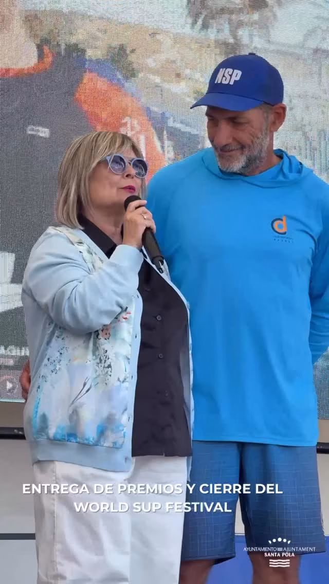 Entrega de premios y ceremonia de clausura del World SUP Festival Costa Blanca 2026 en Santa Pola