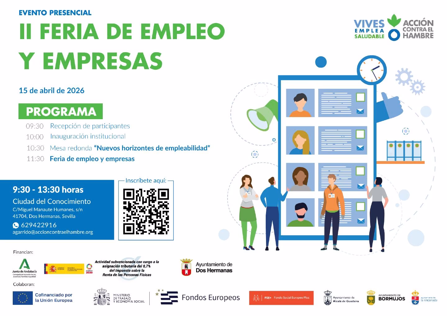 II Feria de Empleo y Empresas en Dos Hermanas