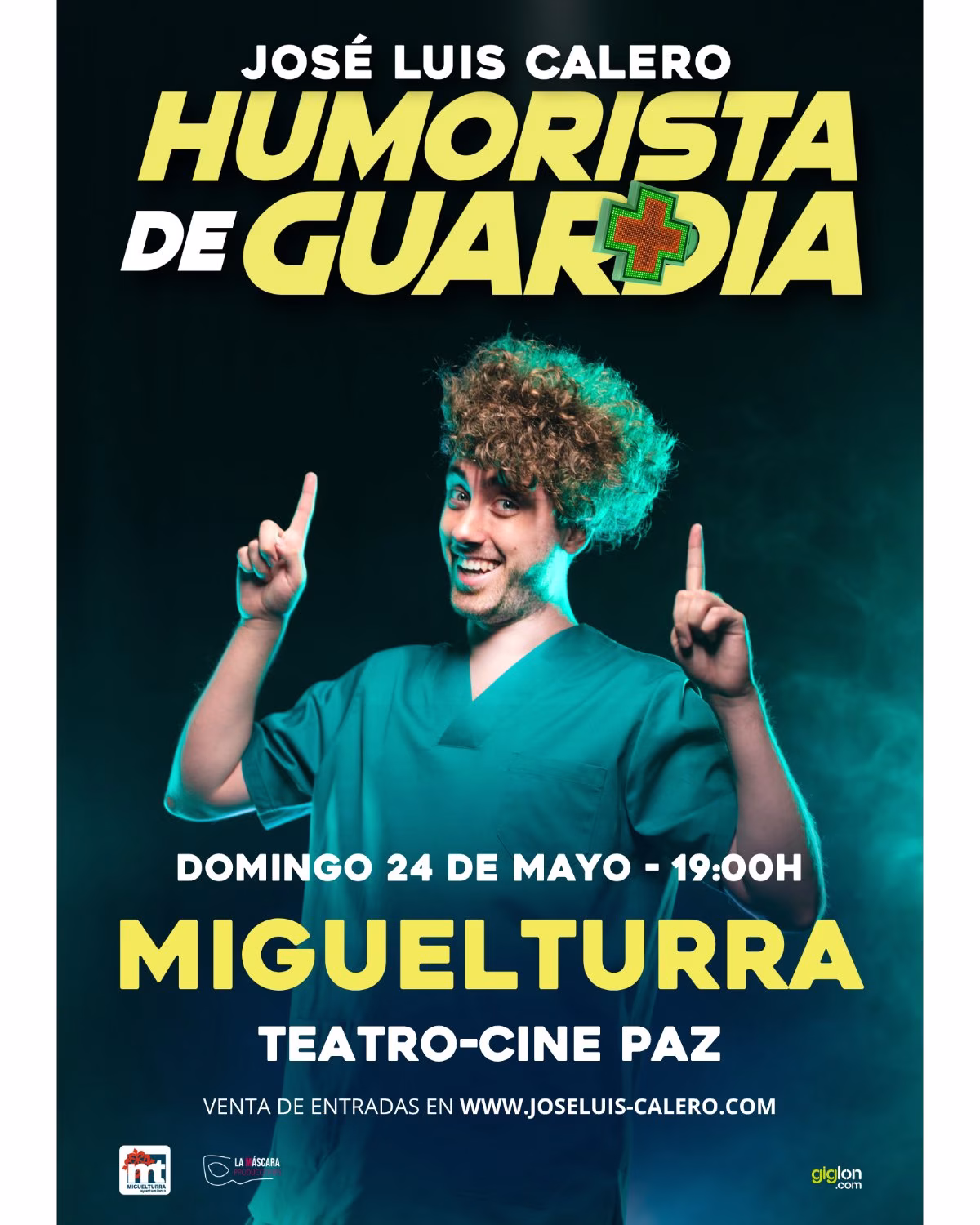 José Luis Calero: Humorista de Guardia en Miguelturra