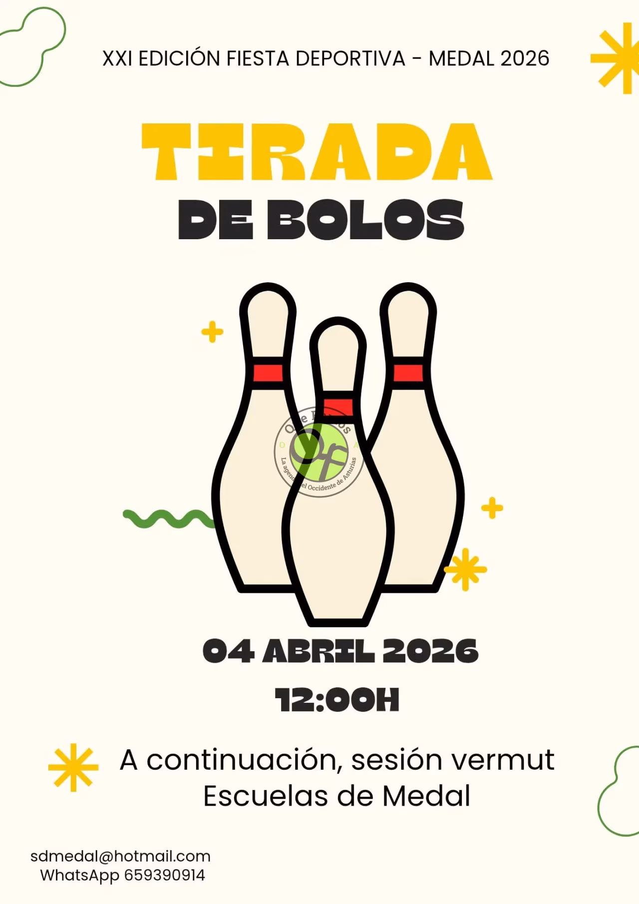 XXI Edición Fiesta Deportiva - Medal 2026 en Coaña