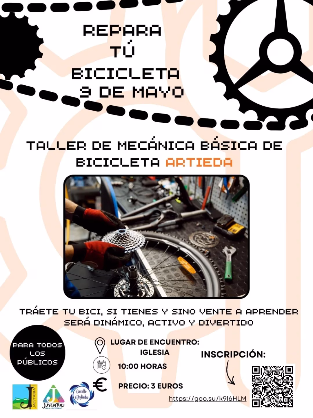 Taller de Reparación y Mecánica Básica de Bicicletas en Artieda