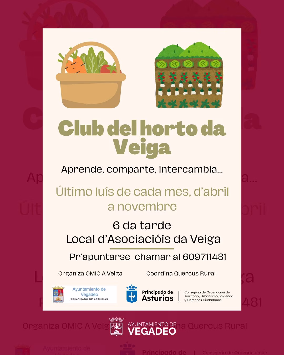 Club del horto da Veiga en Vegadeo