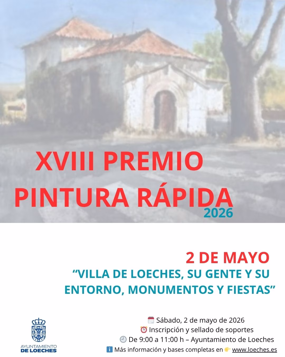 XVIII Premio de Pintura Rápida en Loeches