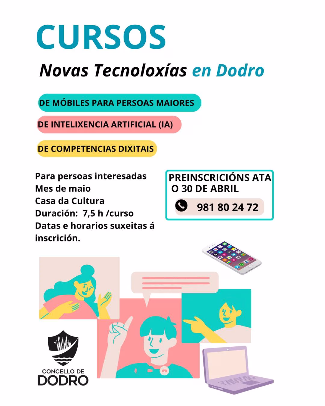 Curso de intelixencia artificial (IA) en Dodro