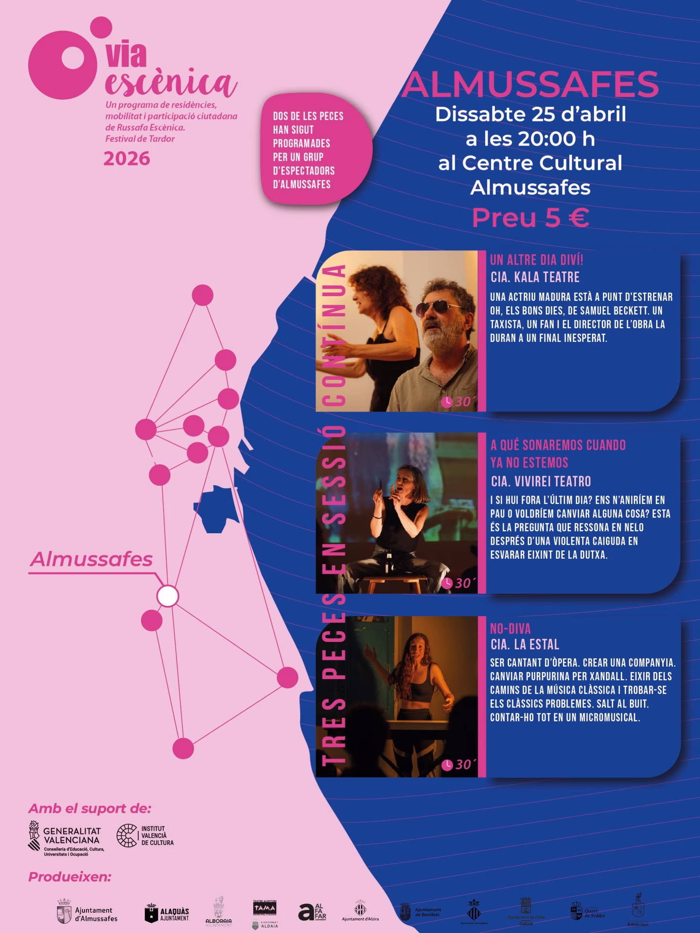 Via Escènica en Almussafes