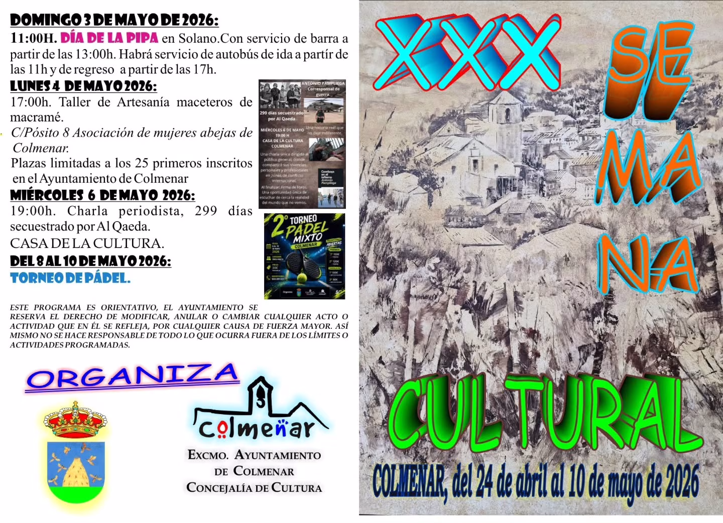 Torneo de Pádel en Colmenar