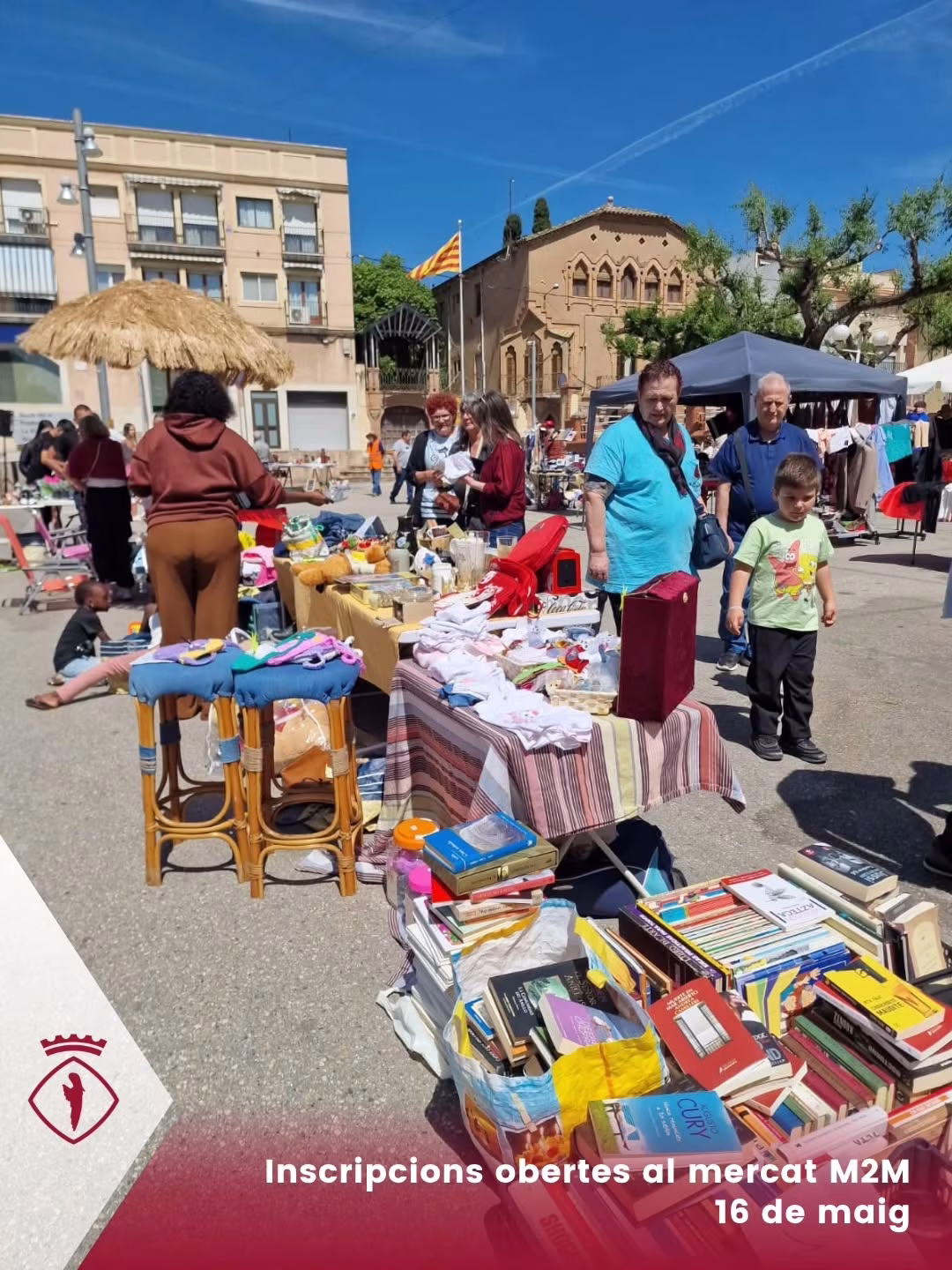 Mercat d'intercanvi i de Segona Mà (M2M) en Alcover