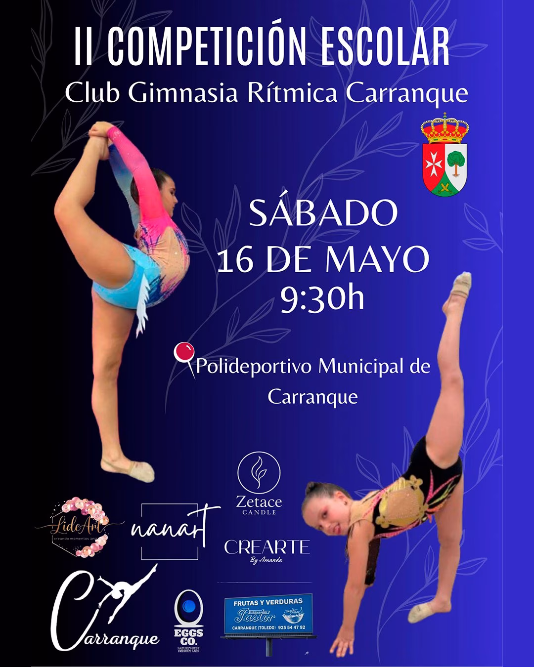 II Competición Escolar del Club Gimnasia Rítmica Carranque en Carranque