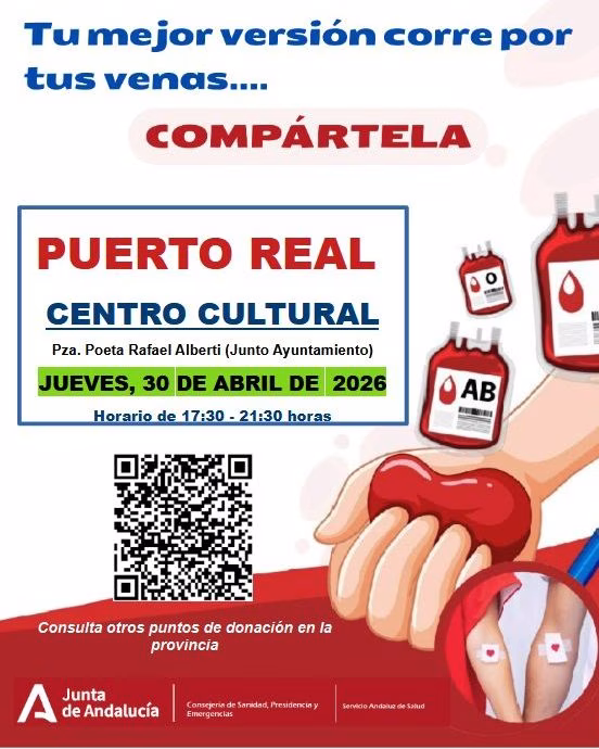 Colecta de Sangre en Puerto Real en Puerto Real