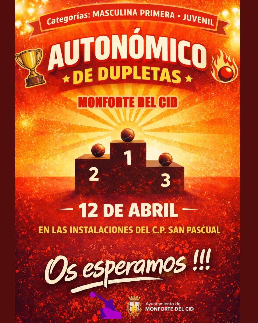 Campeonato Autonómico de Dupletas en Monforte del Cid